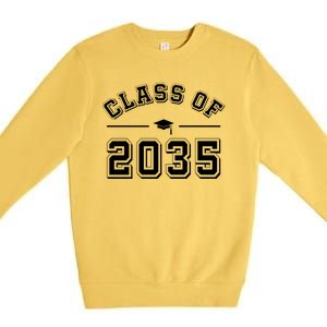 Class Of 2035 Graduation Premium Crewneck Sweatshirt