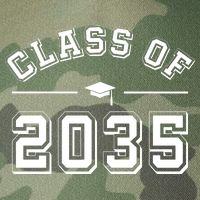 Class Of 2035 Graduation Legacy Tie Dye Trucker Hat