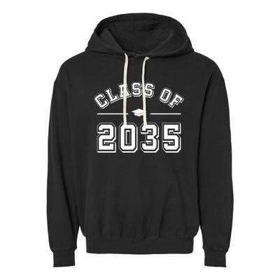 Class Of 2035 Graduation Garment-Dyed Fleece Hoodie