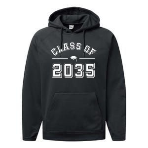 Class Of 2035 Graduation Performance Fleece Hoodie