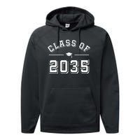 Class Of 2035 Graduation Performance Fleece Hoodie