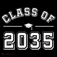 Class Of 2035 Graduation Flexfit Unipanel Trucker Cap