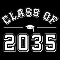 Class Of 2035 Graduation Long Sleeve Shirt