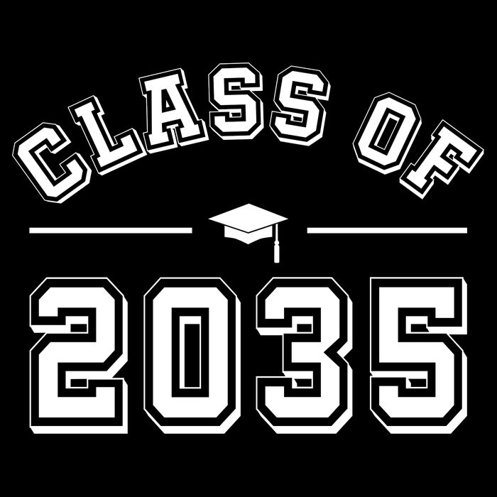 Class Of 2035 Graduation Long Sleeve Shirt
