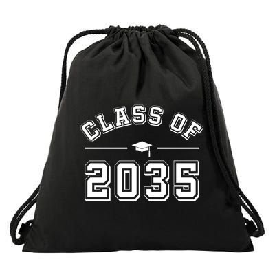 Class Of 2035 Graduation Drawstring Bag