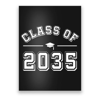 Class Of 2035 Graduation Poster