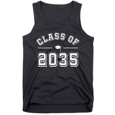 Class Of 2035 Graduation Tank Top