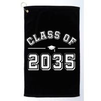 Class Of 2035 Graduation Golf Towel