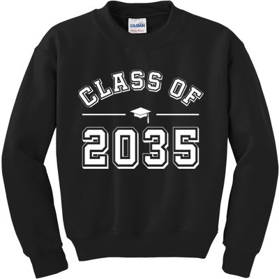 Class Of 2035 Graduation Kids Sweatshirt