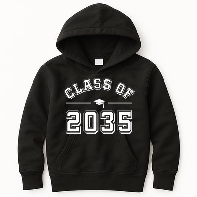 Class Of 2035 Graduation Kids Hoodie