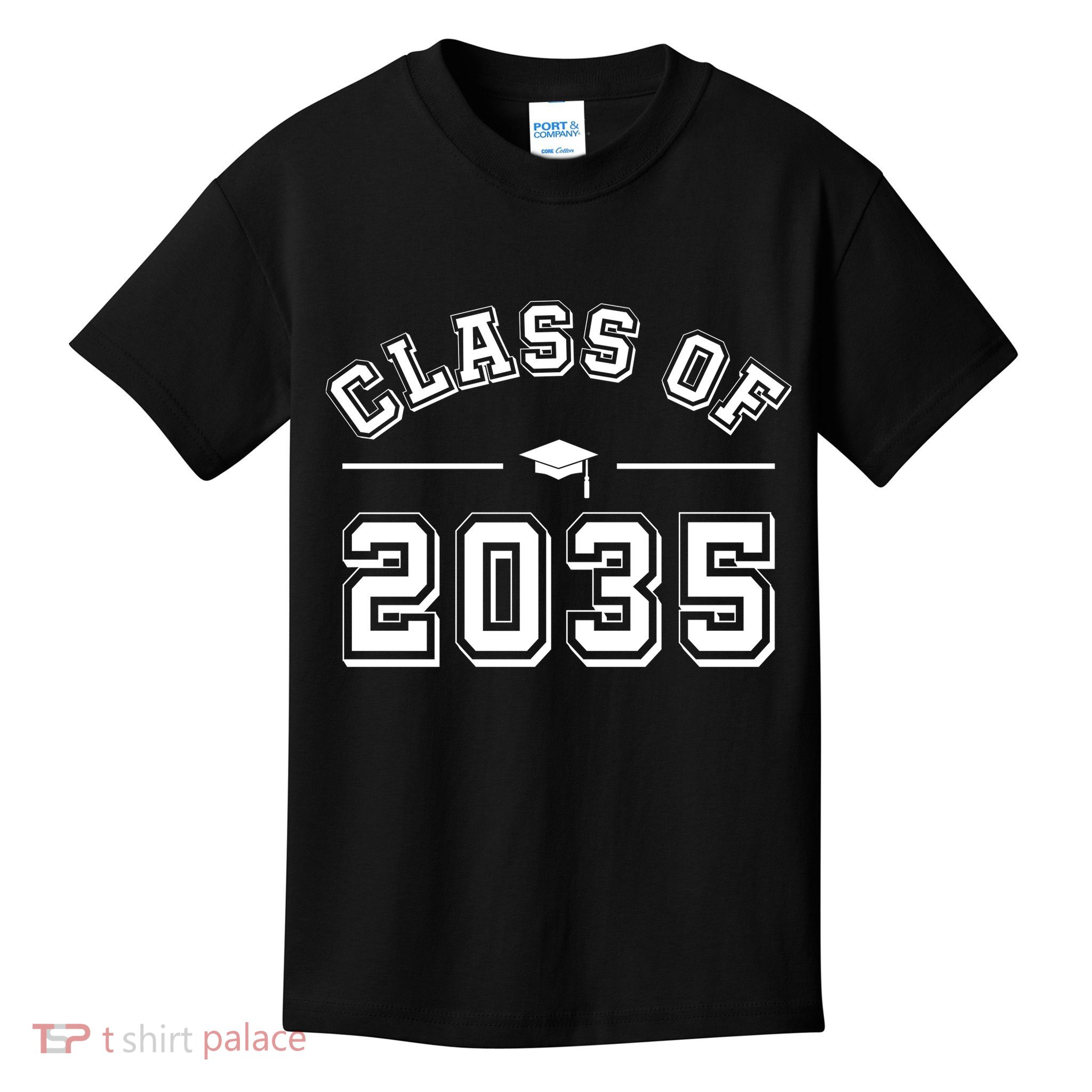 Class Of 2035 Graduation Kids T-Shirt