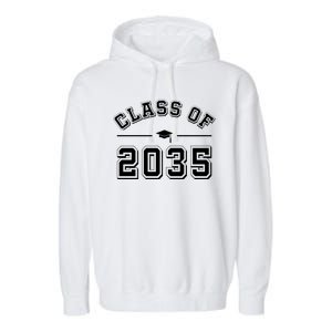 Class Of 2035 Graduation Garment-Dyed Fleece Hoodie