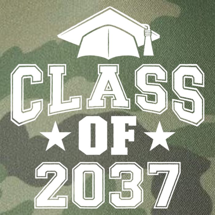 Class Of 2037 Grow With Me First Day Of School Graduation Legacy Tie Dye Trucker Hat