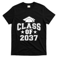 Class Of 2037 Grow With Me First Day Of School Graduation T-Shirt