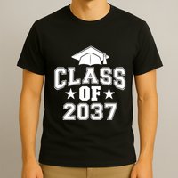 Class Of 2037 Grow With Me First Day Of School Graduation T-Shirt