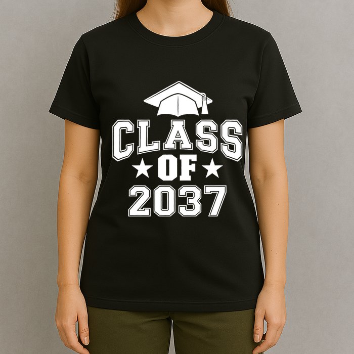 Class Of 2037 Grow With Me First Day Of School Graduation T-Shirt