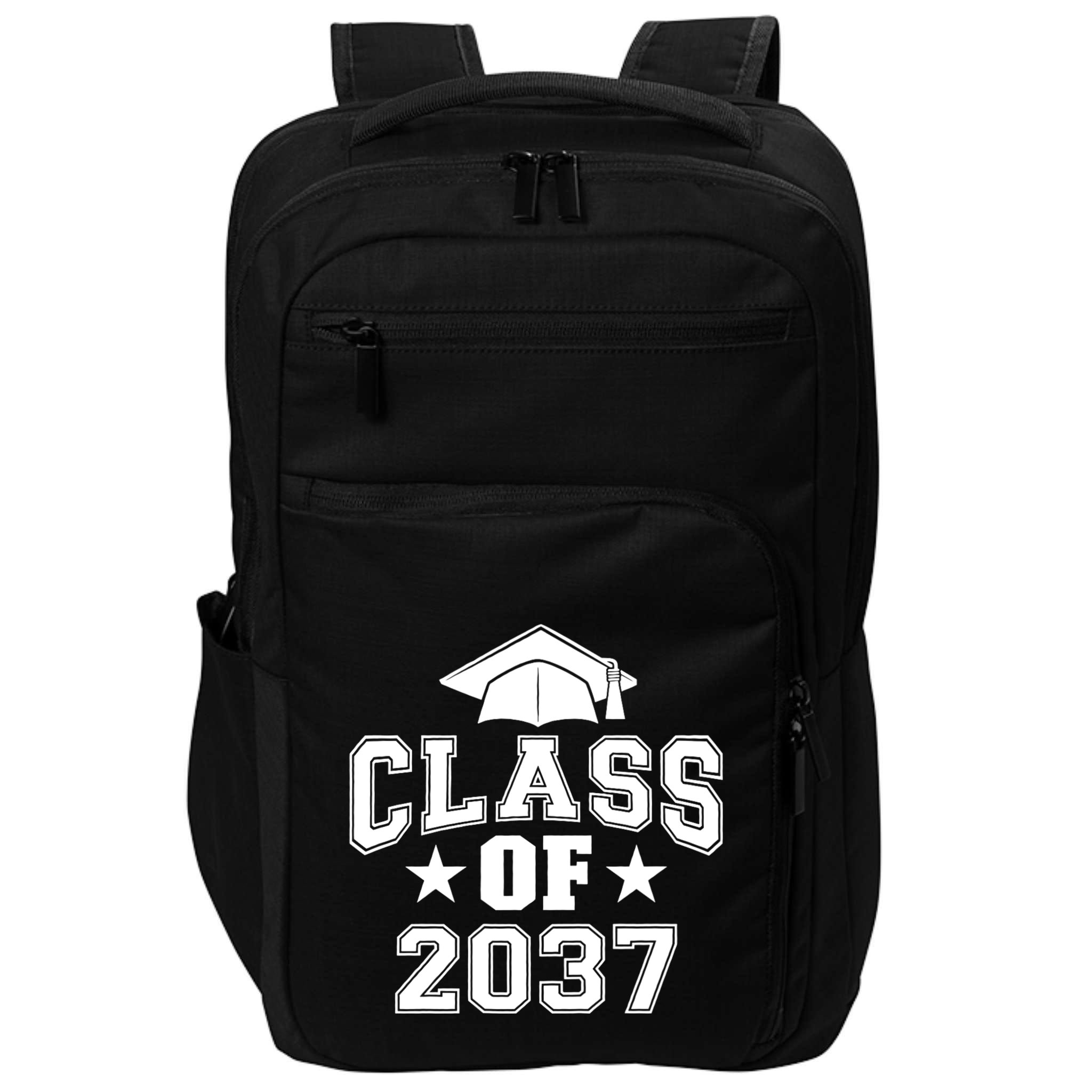 Class Of 2037 Grow With Me First Day Of School Graduation Impact Tech Backpack