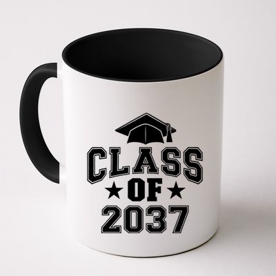 Class Of 2037 Grow With Me First Day Of School Graduation Mug