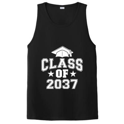 Class Of 2037 Grow With Me First Day Of School Graduation PosiCharge Competitor Tank