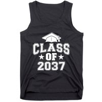 Class Of 2037 Grow With Me First Day Of School Graduation Tank Top