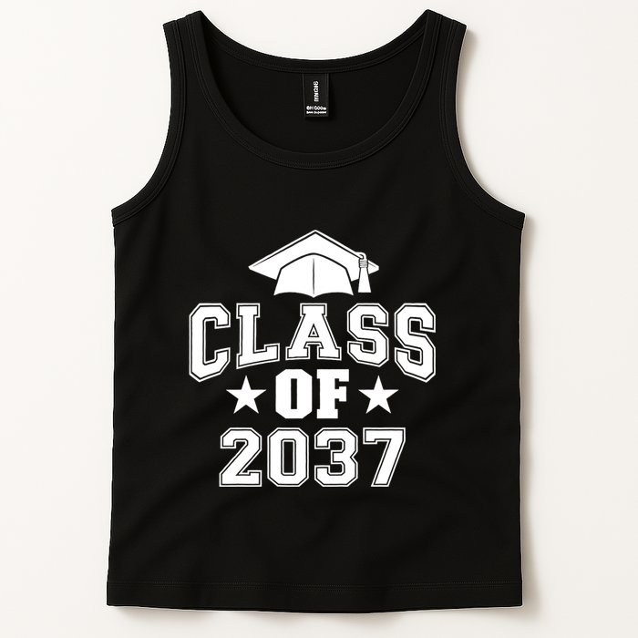 Class Of 2037 Grow With Me First Day Of School Graduation Tank Top