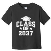 Class Of 2037 Grow With Me First Day Of School Graduation Toddler T-Shirt