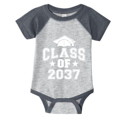 Class Of 2037 Grow With Me First Day Of School Graduation Infant Baby Jersey Bodysuit