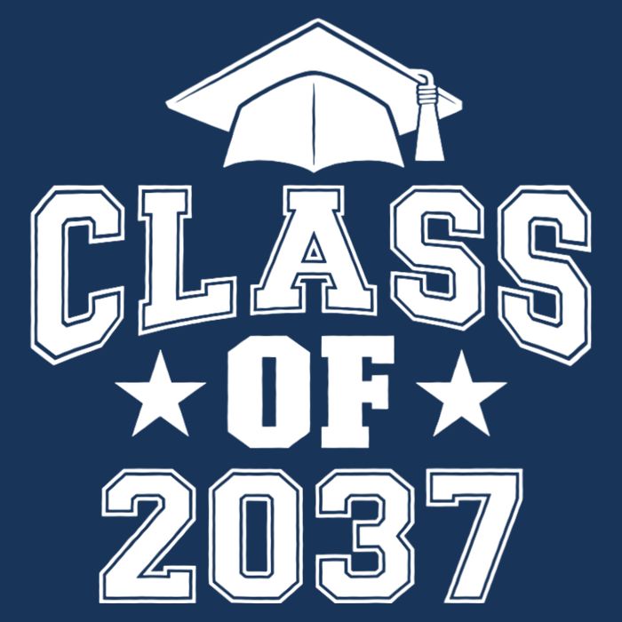 Class Of 2037 Grow With Me First Day Of School Graduation Infant Baby Jersey Bodysuit