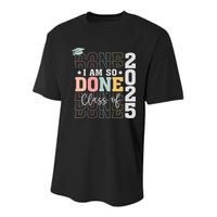 Class Of 2025 I Am So Done Senior 2025 Graduation Student Youth Performance Sprint T-Shirt