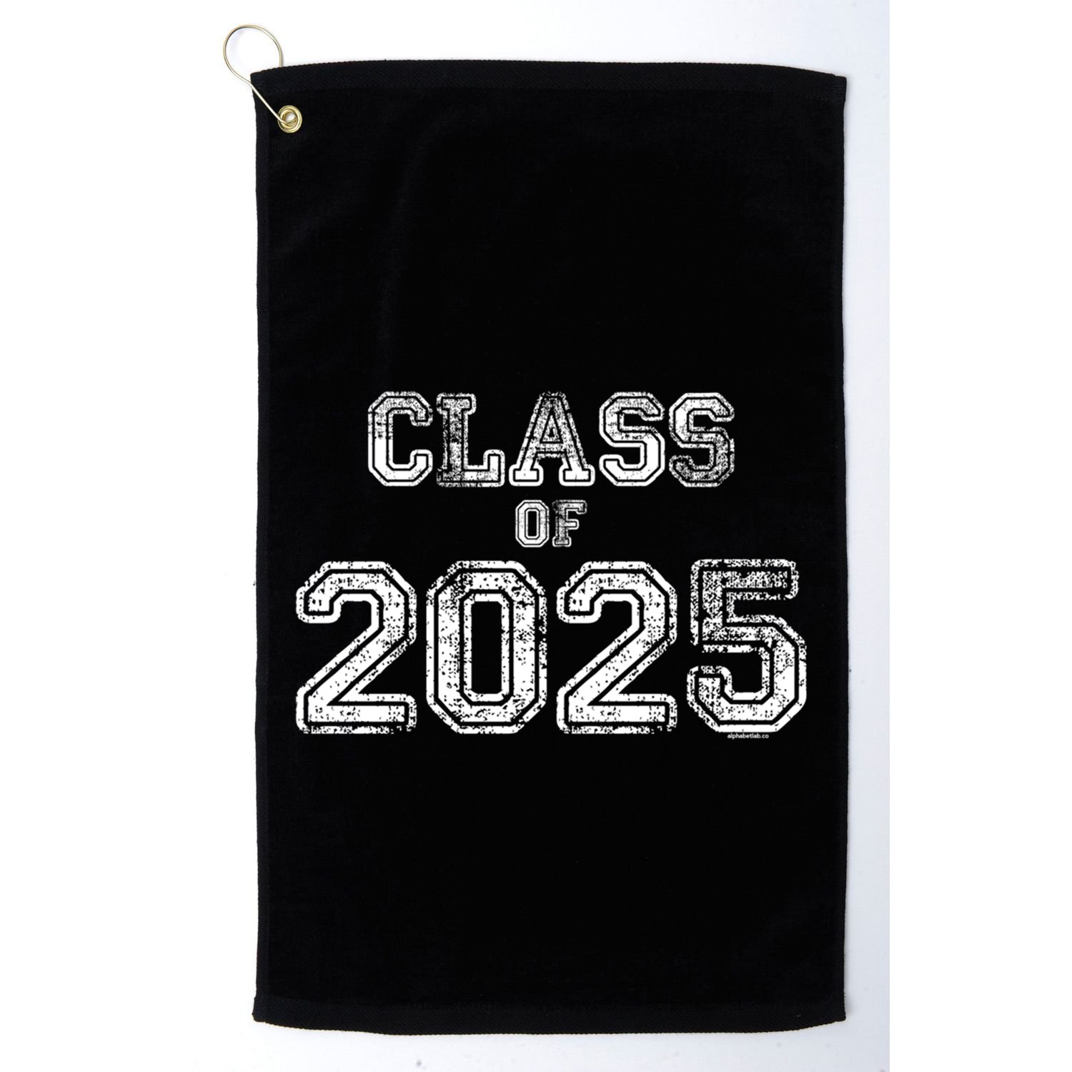 Class Of 2025 Senior 2025 Graduation Vintage School Spirit Cool Gift Golf Towel
