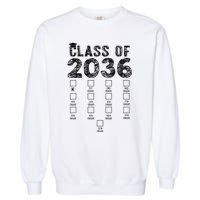 Class Of 2036 Grow With Me With Space Garment-Dyed Sweatshirt