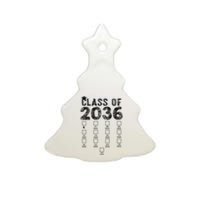 Class Of 2036 Grow With Me With Space Ceramic Tree Ornament