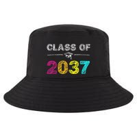 Class Of 2037 Grow With Me First Day Of School Graduation Cool Comfort Performance Bucket Hat