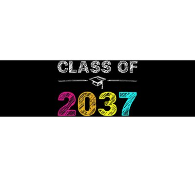 Class Of 2037 Grow With Me First Day Of School Graduation Bumper Sticker