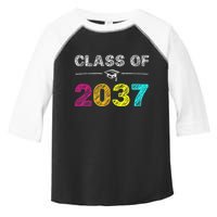 Class Of 2037 Grow With Me First Day Of School Graduation Toddler Fine Jersey T-Shirt