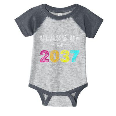Class Of 2037 Grow With Me First Day Of School Graduation Infant Baby Jersey Bodysuit