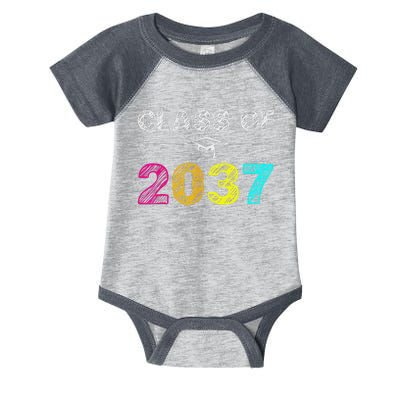 Class Of 2037 Grow With Me First Day Of School Graduation Infant Baby Jersey Bodysuit