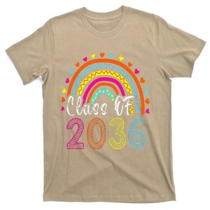 Class Of 2036 Grow With Me First Day Of School Graduation Love T-Shirt