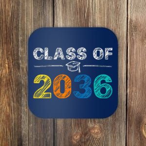 Class Of 2036 Grow With Me First Day Of School Graduation Coaster