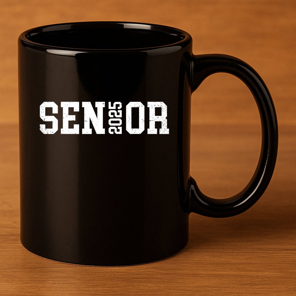 Class Of 2025 Senior 2025 Graduation 2025 Back To School 11oz C Handle Ceramic Mug