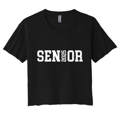Class Of 2025 Senior 2025 Graduation 2025 Back To School Crop Top