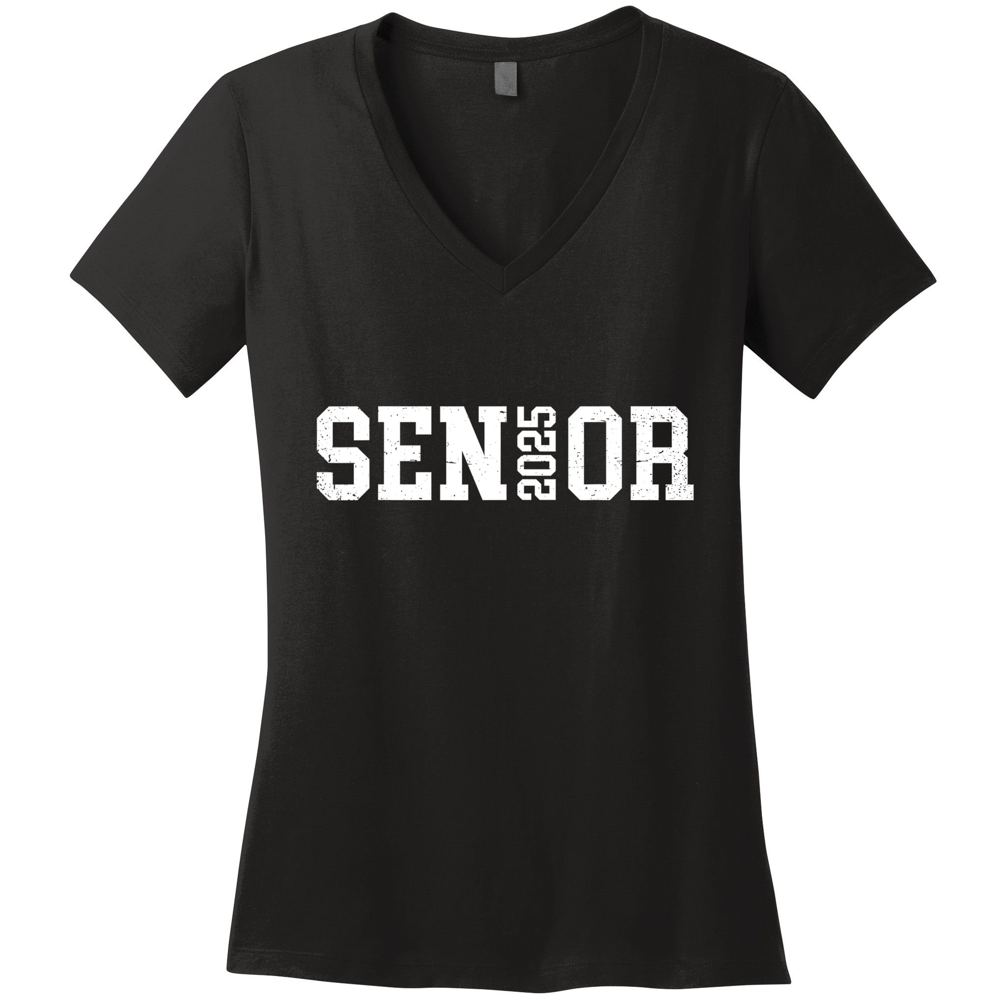 Class Of 2025 Senior 2025 Graduation 2025 Back To School Women's V-Neck T-Shirt