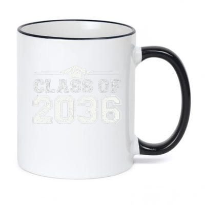 Class Of 2036 Grow With Me First Day Of School Love 11oz Black Color Changing Mug