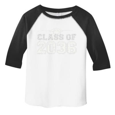 Class Of 2036 Grow With Me First Day Of School Love Toddler Fine Jersey T-Shirt