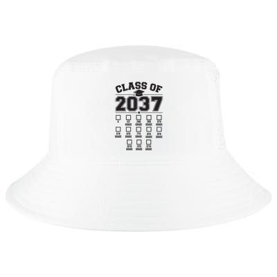 Class Of 2037 Grow With Me Checklist Kindergarten 12th Grade Cool Comfort Performance Bucket Hat