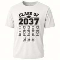Class Of 2037 Grow With Me Checklist Kindergarten 12th Grade Performance Shirt