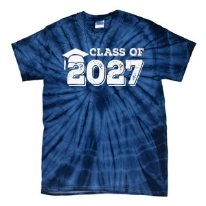 Class Of 2027 Senior Graduation 2027 Tie-Dye T-Shirt