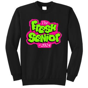 Class Of 2024 Senior Fresh Retro 90s TV Style Graduation Sweatshirt