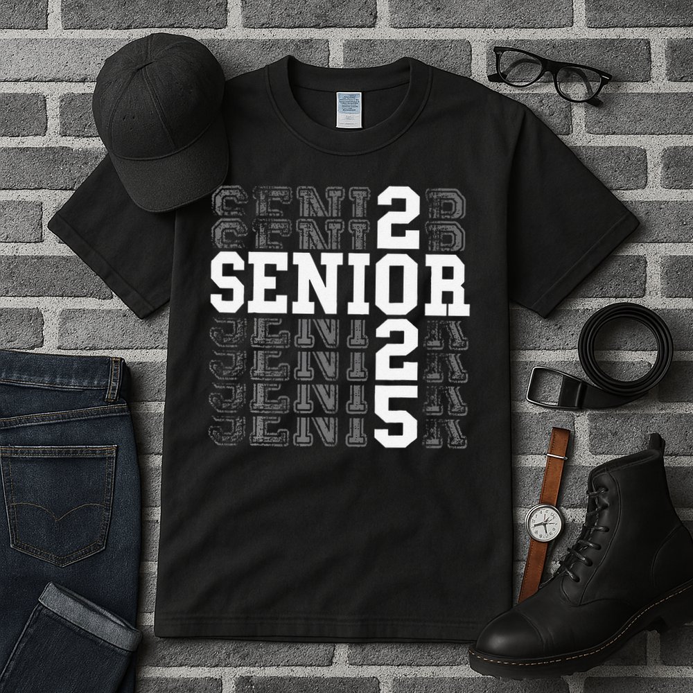 Class Of 2025 Senior 2025 Back To School 2025 Graduation 25 Tall T-Shirt