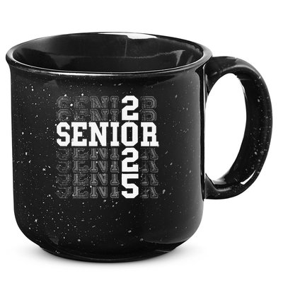 Class Of 2025 Senior 2025 Back To School 2025 Graduation 25 15oz Campfire Ceramic Mug